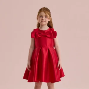 VESTIDO MALAGAH LAÇO VERMELHO