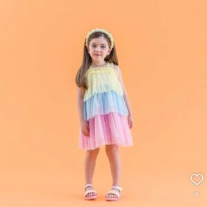 VESTIDO MALAGAH ARCO IRIS