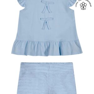 CONJUNTO COLORITA 2 LAÇOS AZUL BB