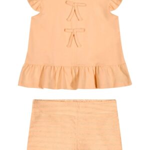CONJUNTO COLORITA 2 LAÇOS LARANJA BB