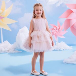 VESTIDO MALAGAH TULE LAÇO PEDRAS