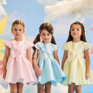 VESTIDO MALAGAH LAÇO NO COLO ROSA BB