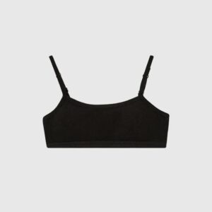TOP COM BOJO REMOVIVEL PRETO MALWEE