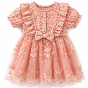 VESTIDO MERCI ROSE COM RENDA