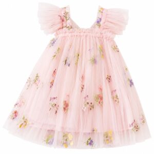 VESTIDO MERCI BORBOLETA ROSA BB